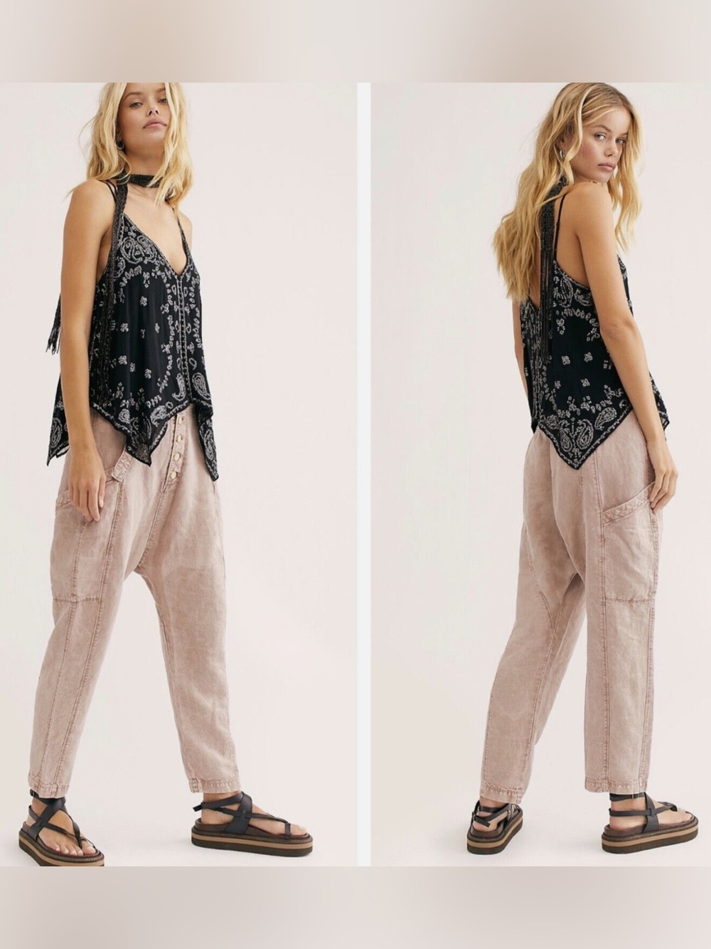 Free People Desert Daze Harem Pants